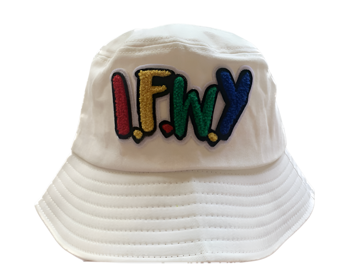 IFWY WHITE BUCKET HAT