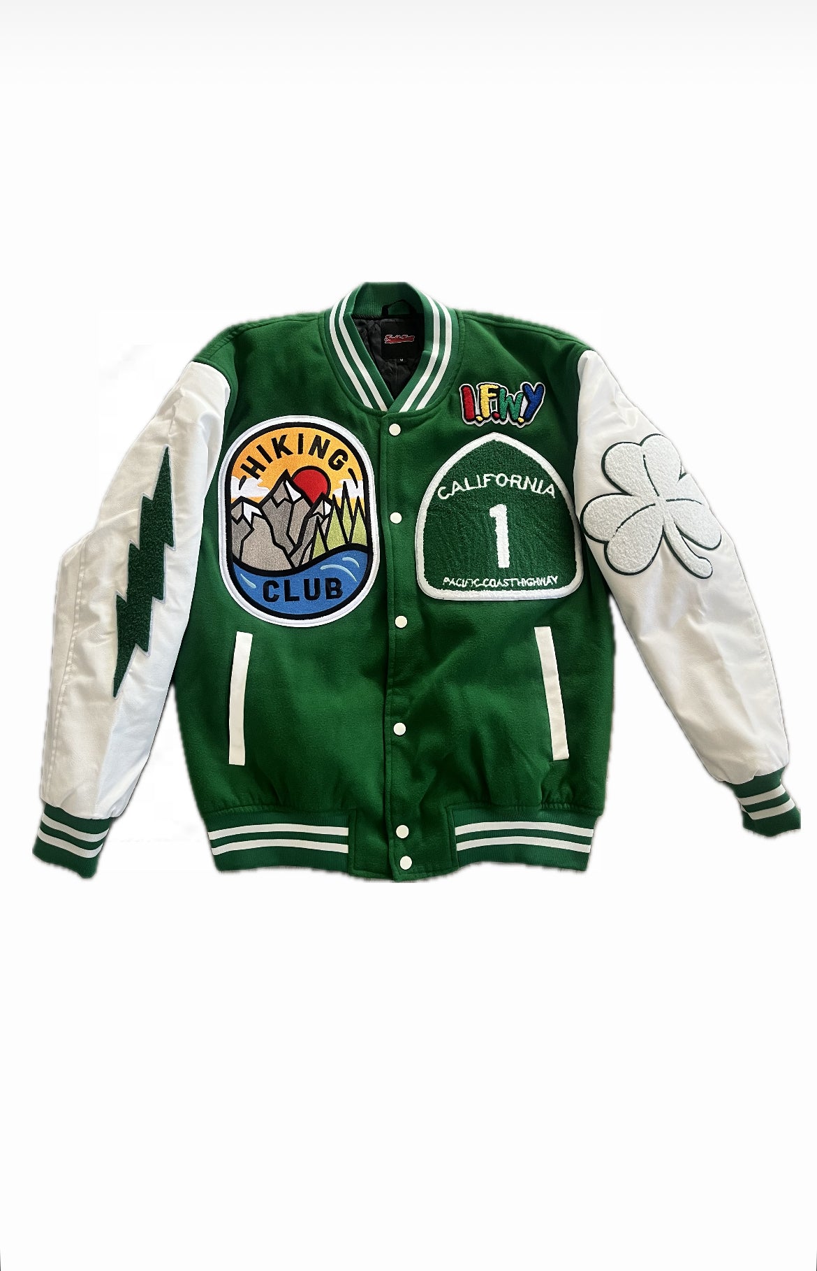 IFWY LETTERMAN JACKET “Clover hills”