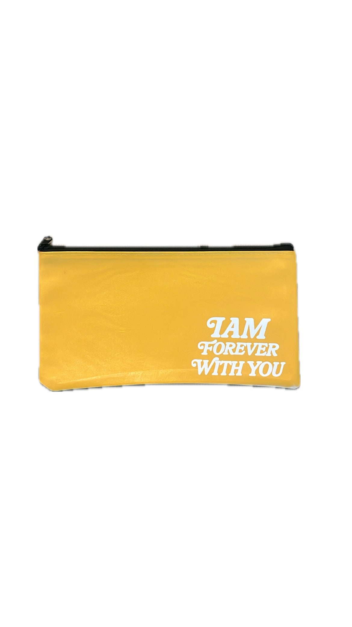 I AM FOREVER WITH YOU Zipper Pouch / Utility Bag
