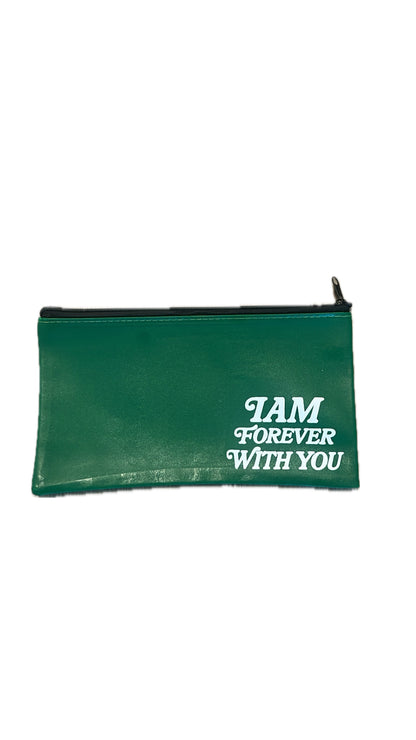 I AM FOREVER WITH YOU Zipper Pouch / Utility Bag